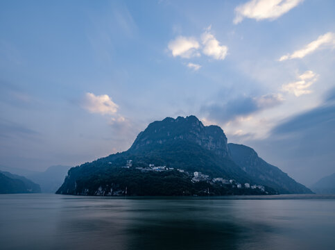 长江三峡西陵峡自然风光