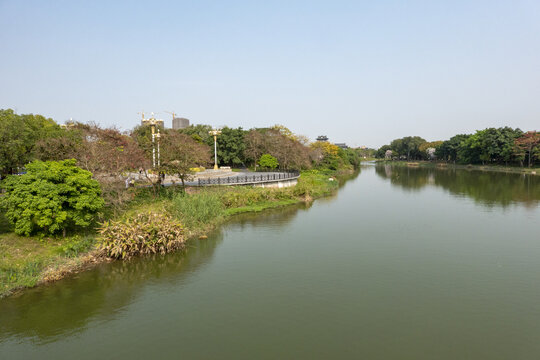 广州市海珠湖风景