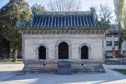 北京古代建筑博物馆焚帛炉