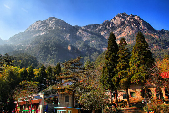 黄山远山