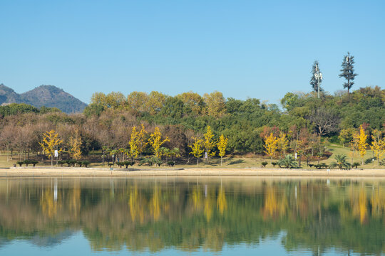 湘湖秋景