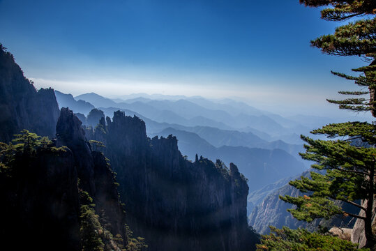 安徽黄山风景