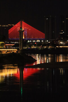 宜宾三江口夜景