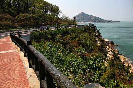 连云港连岛环岛路