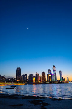 烟台城市夜景