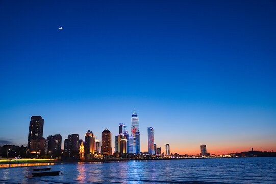 烟台城市夜景