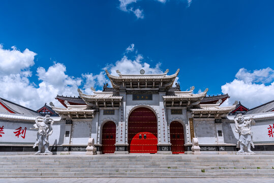 中国山西忻州五台山普寿寺