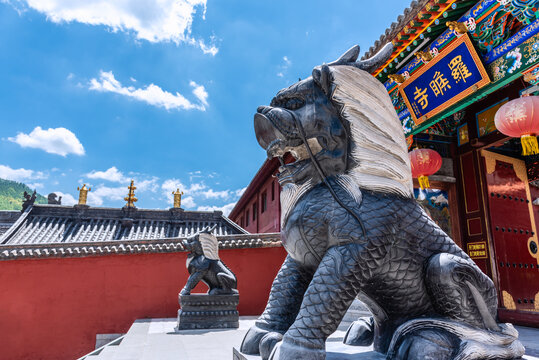 中国山西忻州五台山罗睺寺