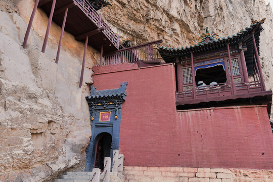 山西大同恒山悬空寺