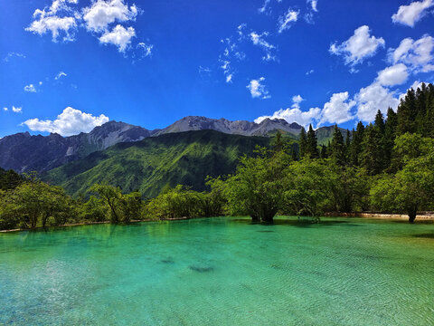 高原湖泊