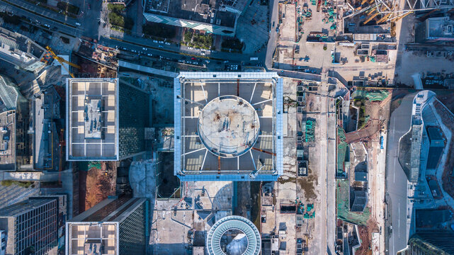 广州番禺建筑鸟瞰