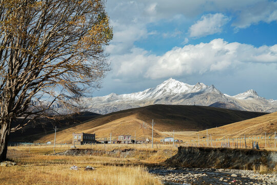 川西高山风景