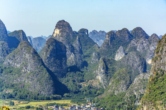 阳朔喀斯特地貌