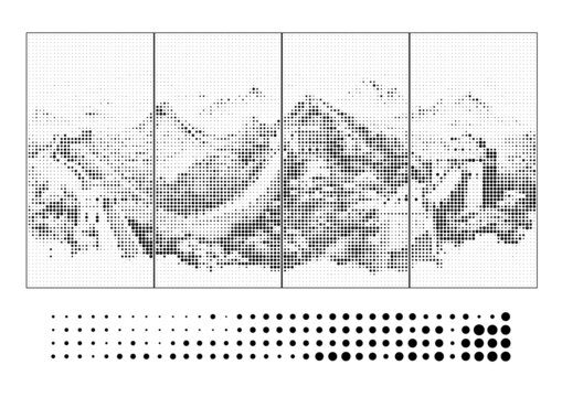 长城浮雕画