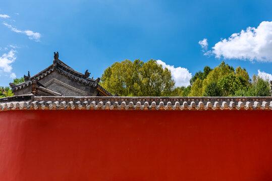 中国山西忻州五台山塔院寺