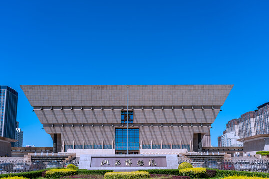 中国山西博物院大门