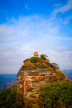 休宁齐云山香炉峰