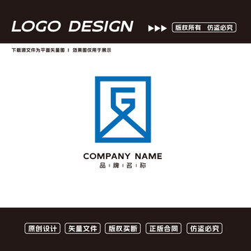 G字母logo标志