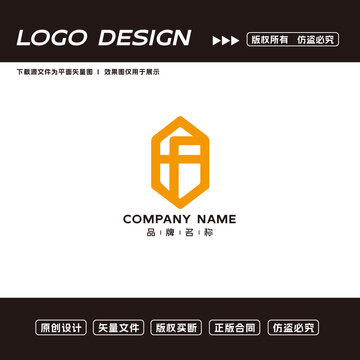 f字母logo标志