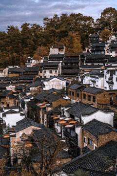 婺源篁岭晒秋