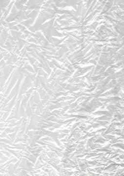 白色细密褶皱塑料肌理背景图