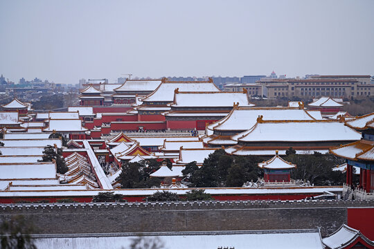 故宫雪景