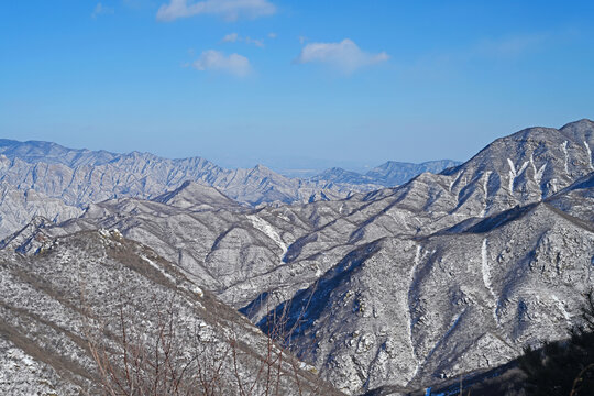 雪中京西古道