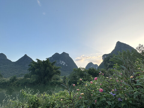 阳朔山景