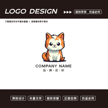 小猫logo标志