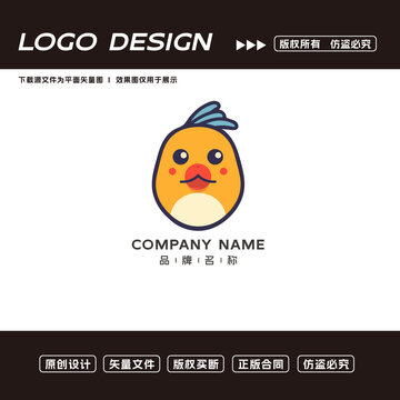 小鸟logo标志