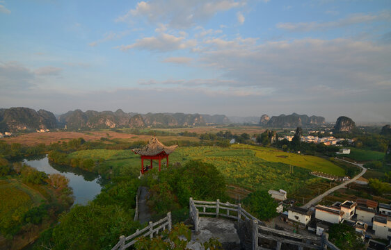 山水风景图