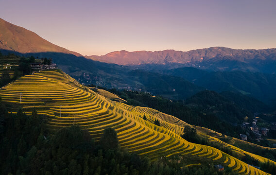 梯田胜景