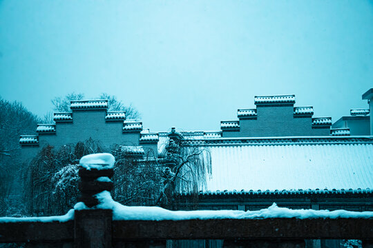 雪后广陵