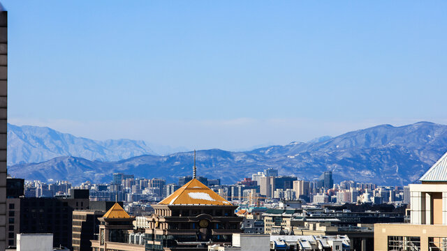 燕京八景之西山晴雪