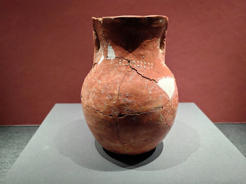 新石器时代上山文化彩陶壶