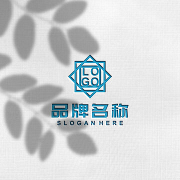 凹陷LOGO样机