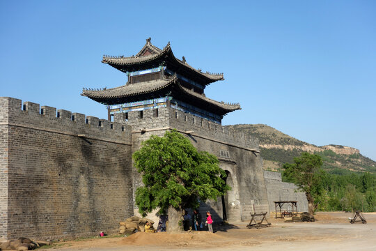 山东沂蒙影视基地场景