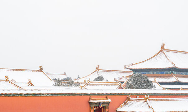 故宫雪景