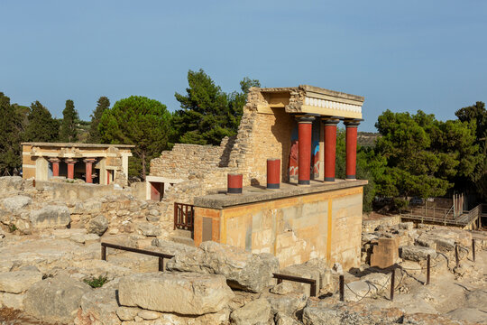 希腊克诺索斯宫殿遗址