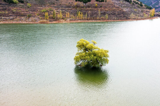 山东枣庄山亭区黄山前水库