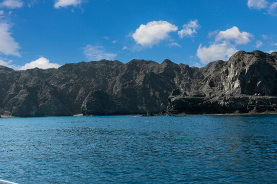 马斯喀特阿曼海湾自然景观