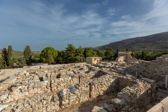 希腊克诺索斯宫殿遗址