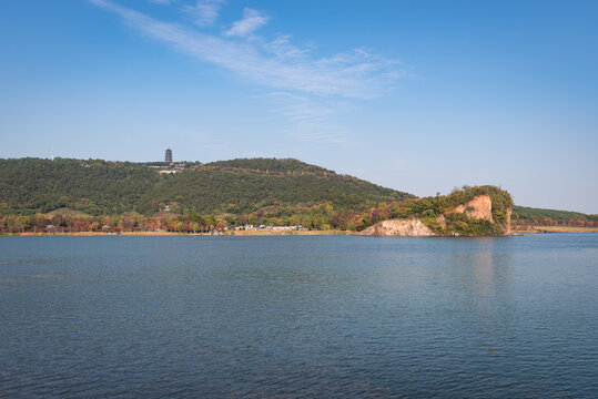 江苏张家港香山湖公园风景