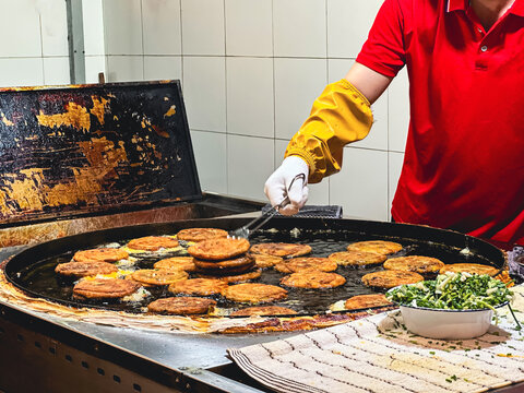 老式葱油饼