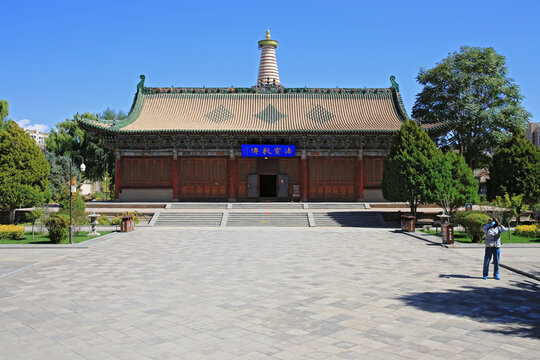 甘肃张掖大佛寺