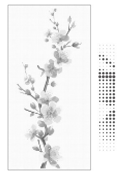 梅花雕刻图案