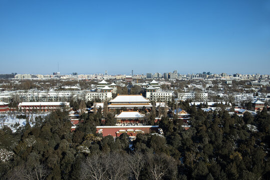 北京景山中轴线