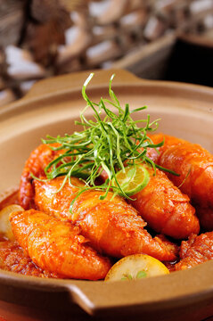 咖喱焗罗氏虾