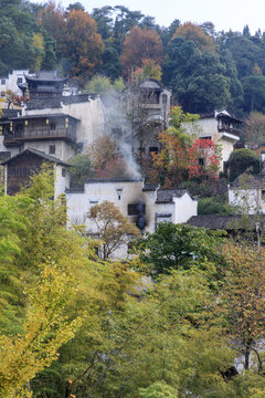 秋日婺源篁岭