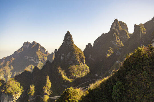 张家界天门山自然风光